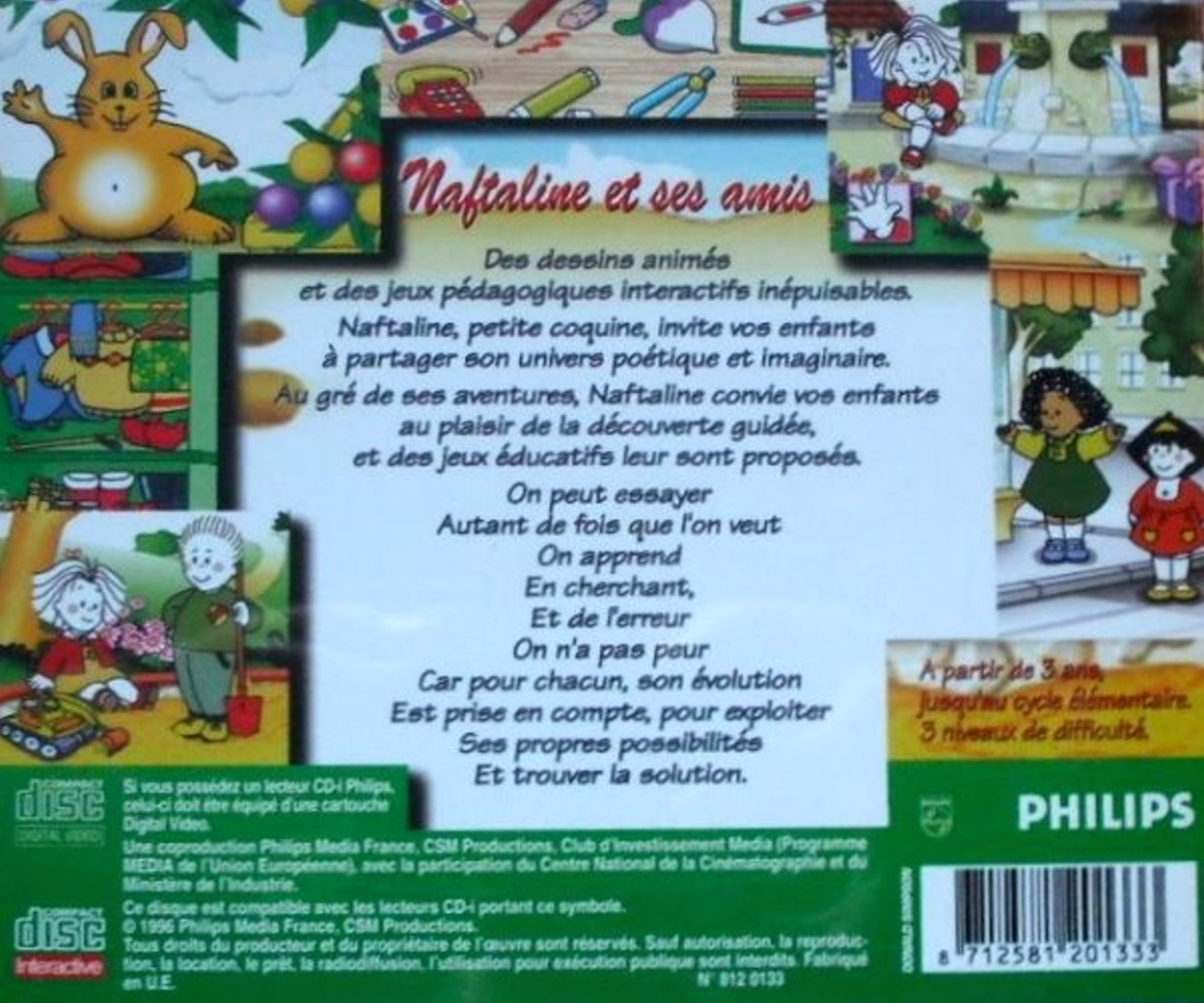 Naftaline et ses amis CD – The World of CD-i