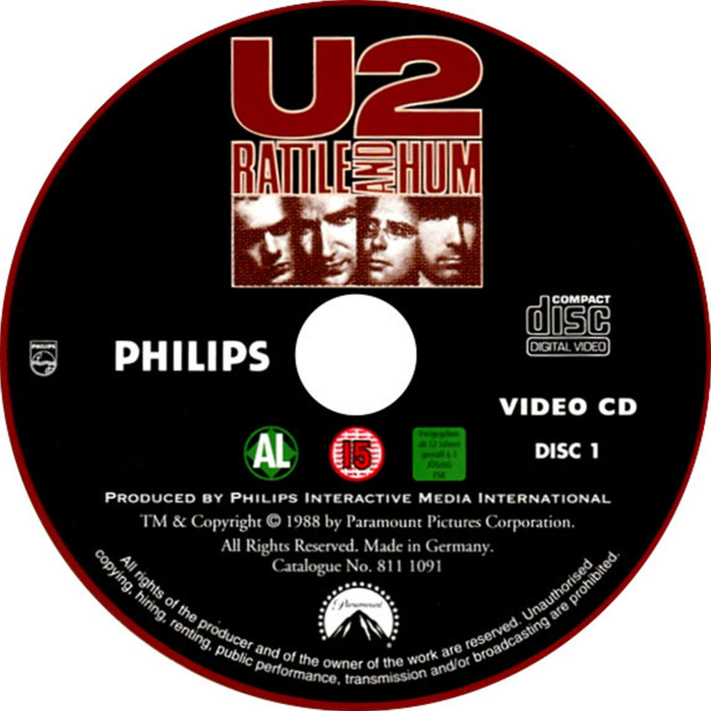 U2 Rattle and Hum CD1 The World of CDi