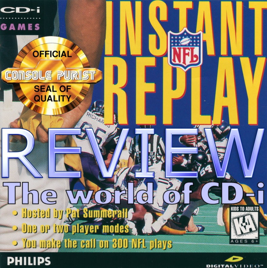 Chronicle #30: NFL – Instant Replay – 2 Player Head-to-Head – Review – The  World of CD-i