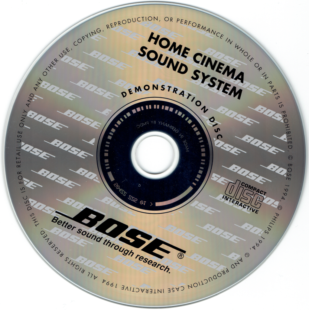 BOSE Home Cinema Sound Systems The World of CDi