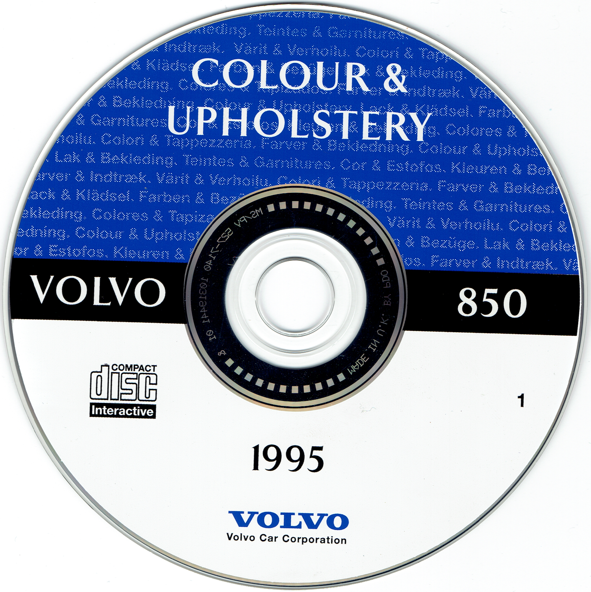 Volvo 850 – Colour & Upholstery – The World of CD-i