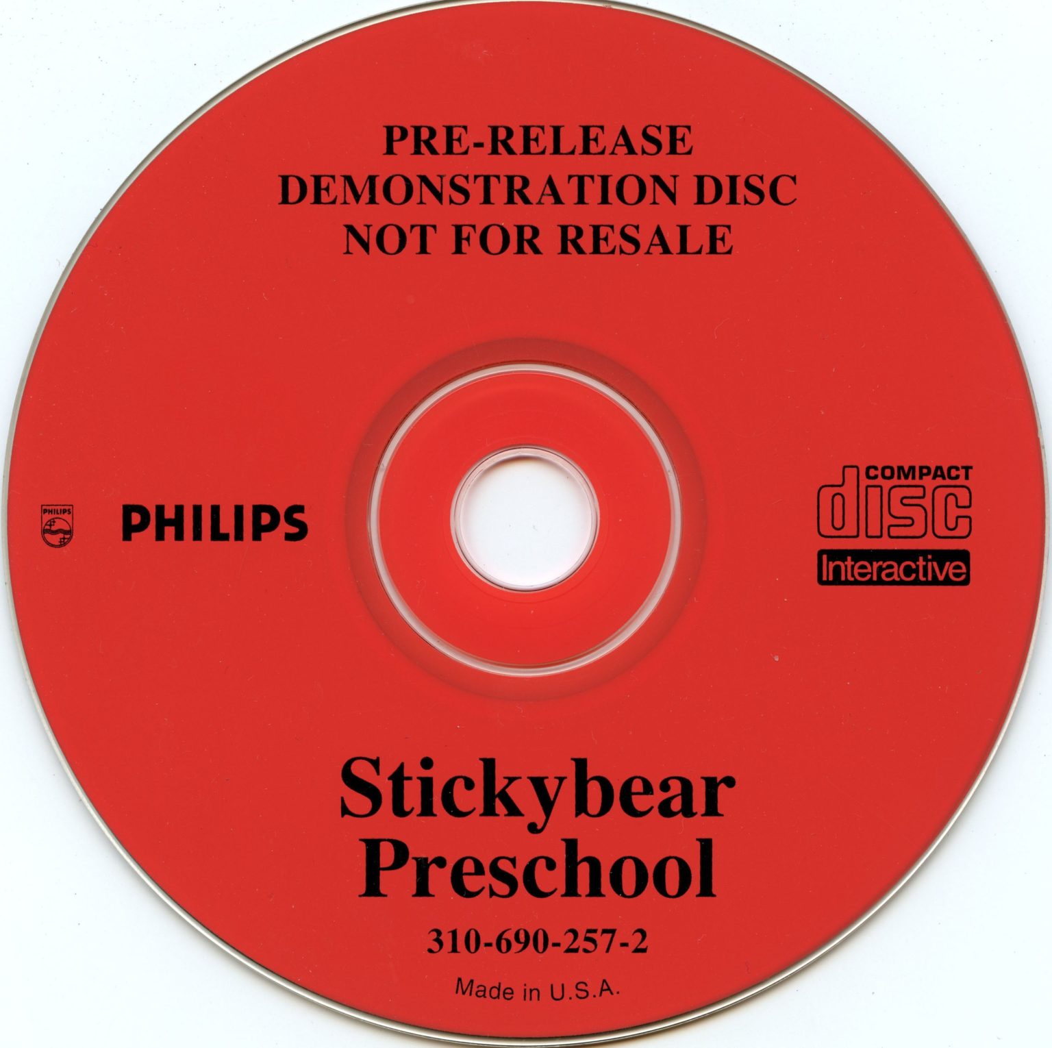 Stickybear Software Set Kit Stickybear – Preschool – Demo – The World of CD-i